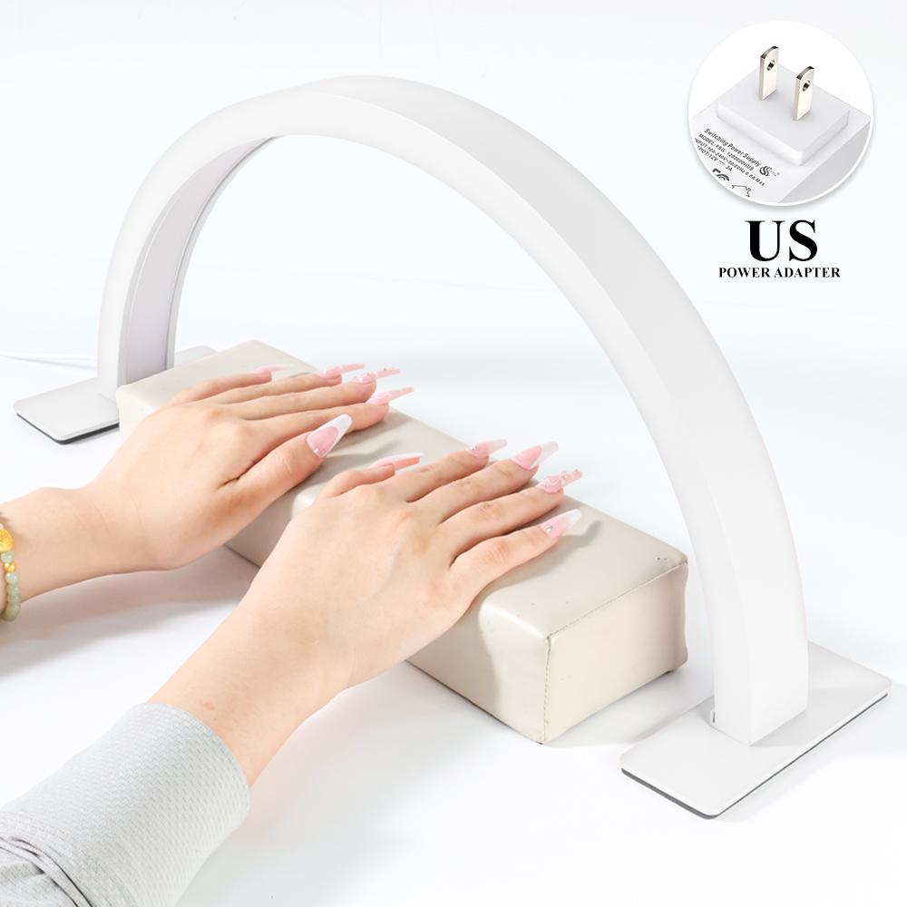 Half-Moon U-Shaped Manicure Table Lamp Shadowless Fill Light Tabletop Beauty Manicure Lighting Lamp Eye Care LED Table Lamp US
Half-Moon U-Shaped Manicure Table Lamp Shadowless Fill Light Tabletop Beauty Manicure Lighting Lamp Eye Care LED Table Lamp US