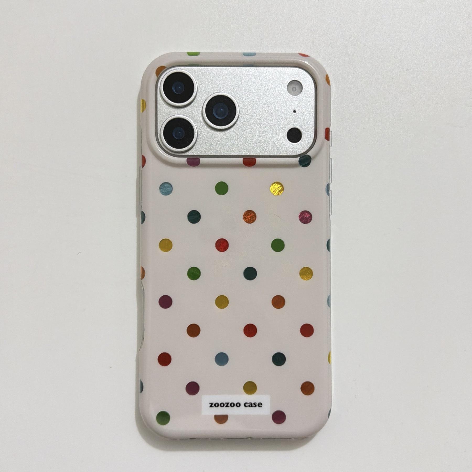 Trendy Double-Layer Polka Dot Case for iPhone 17 Pro Max - Drop-Proof iPhone 15
Trendy Double-Layer Polka Dot Case for iPhone 17 Pro Max - Drop-Proof iPhone 15