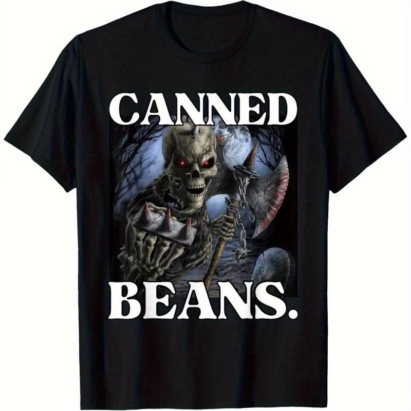 Black Mens Casual Tshirt Top Round Neck Printed Tshirt Canned Beans Enjoyer Birthday Hard Skull Commemorative Tshirt Gift 4XL
Black Mens Casual Tshirt Top Round Neck Printed Tshirt Canned Beans Enjoyer Birthday Hard Skull Commemorative Tshirt Gift 4XL