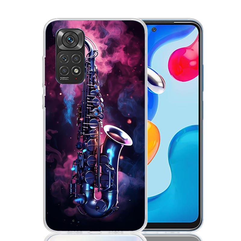 Music Saxophone Instrument Phone Case For Xiaomi Redmi Note 13 14 15 Pro Plus 12S 12 14S 11S 11E 10 10S 11 11T 5G 4G Cover Coque Redmi Note 11T 5G
Music Saxophone Instrument Phone Case For Xiaomi Redmi Note 13 14 15 Pro Plus 12S 12 14S 11S 11E 10 10S 11 11T 5G 4G Cover Coque Redmi Note 11T 5G