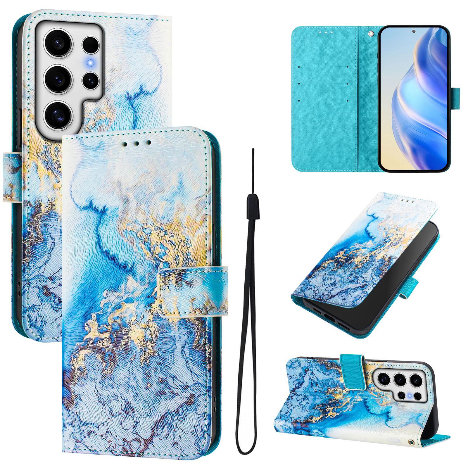 For Samsung Galaxy S24 Ultra Case Pattern Printing Wallet Phone Cover with Strap I
For Samsung Galaxy S24 Ultra Case Pattern Printing Wallet Phone Cover with Strap I