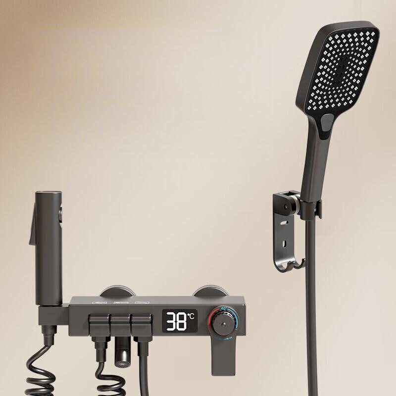 Yibei Grey Digital Thermostatic Shower System
Yibei Grey Digital Thermostatic Shower System