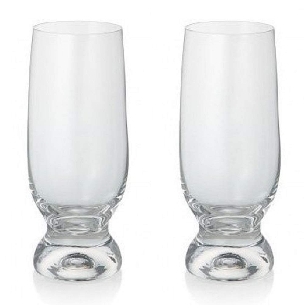 Bohemian Glass Gina Tumbler (Beer Glass) Set of 2, Dishwasher Safe, Crystallex
Bohemian Glass Gina Tumbler (Beer Glass) Set of 2, Dishwasher Safe, Crystallex