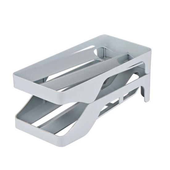 4-слойный вращающийся дозатор для яиц, стеллаж для хранения, большая вместимость, автоматический вращающийся дизайн, экономящий место органайзер серый
4-слойный вращающийся дозатор для яиц, стеллаж для хранения, большая вместимость, автоматический вращающийся дизайн, экономящий место органайзер серый