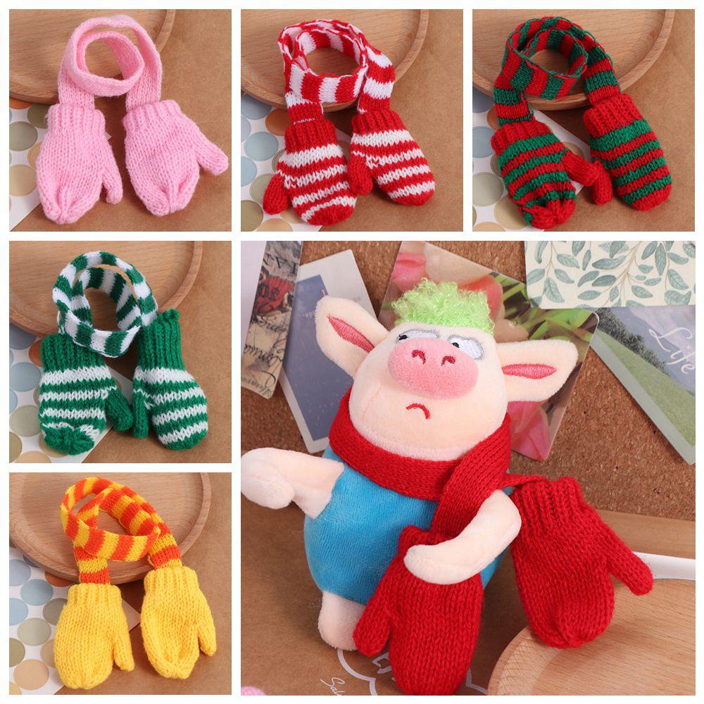 Pretend Play Doll Scarf with Gloves Soft Mini Dolls Hat Cute Winter Doll Accessories Xmas зелений/червоний
Pretend Play Doll Scarf with Gloves Soft Mini Dolls Hat Cute Winter Doll Accessories Xmas зелений/червоний