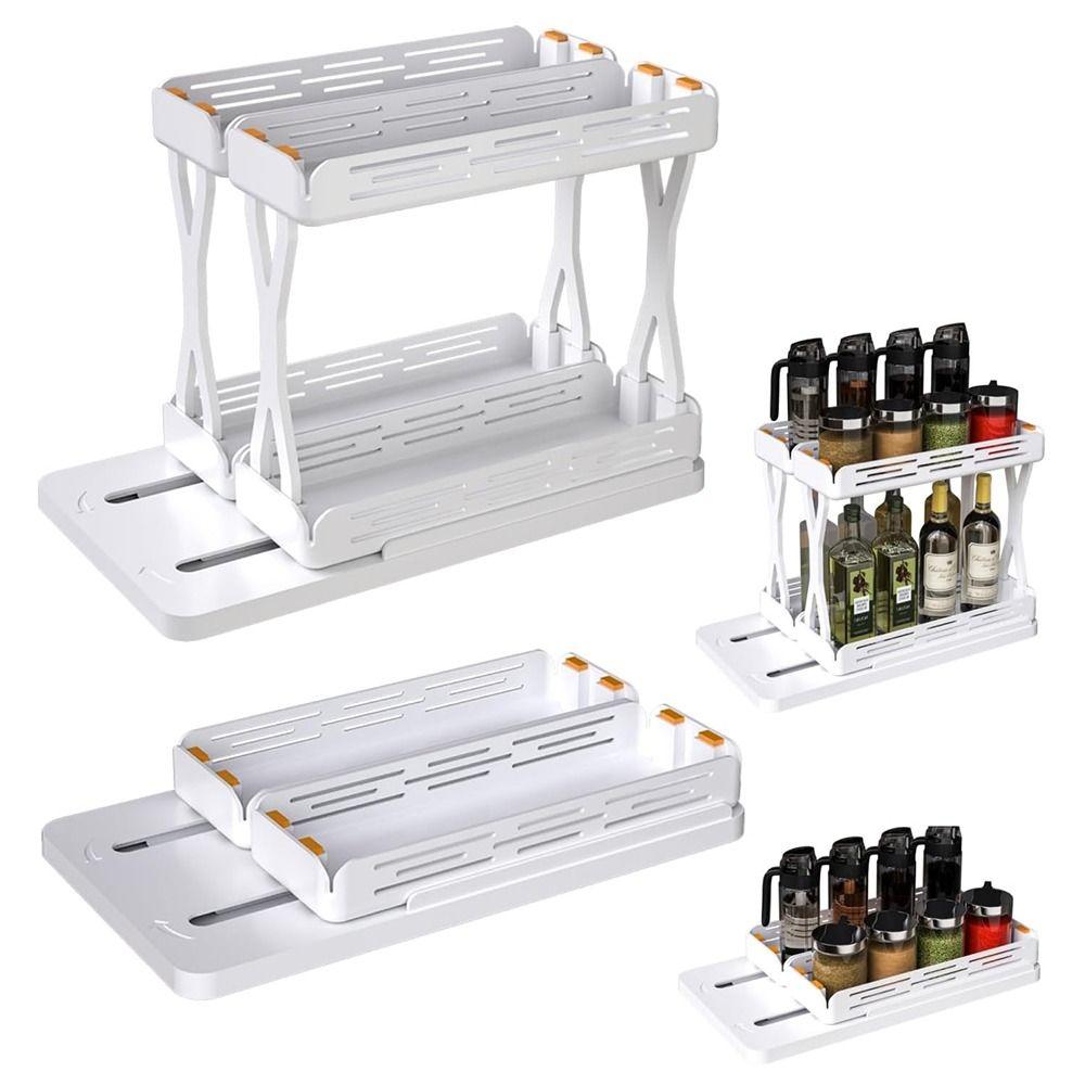 Pull Out Kitchen Cabinet Organizer 1/2 Tier Rotating Cabinet Shelf Rotating Spice Rack Spice 1 Tier
Pull Out Kitchen Cabinet Organizer 1/2 Tier Rotating Cabinet Shelf Rotating Spice Rack Spice 1 Tier