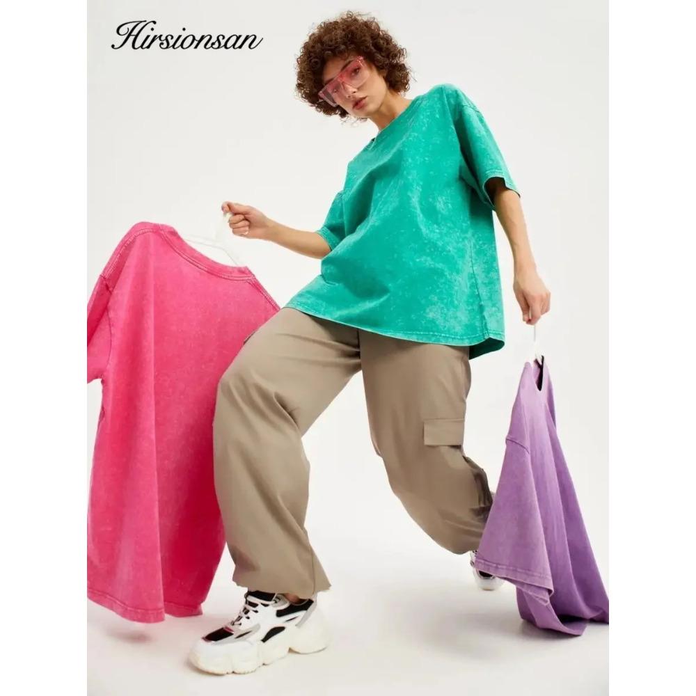 Hirsionsan Y2k 100% хлопковые футболки женская летняя винтажная одежда стираные футболки повседневные базовые женские топы с короткими рукавами
Hirsionsan Y2k 100% хлопковые футболки женская летняя винтажная одежда стираные футболки повседневные базовые женские топы с короткими рукавами