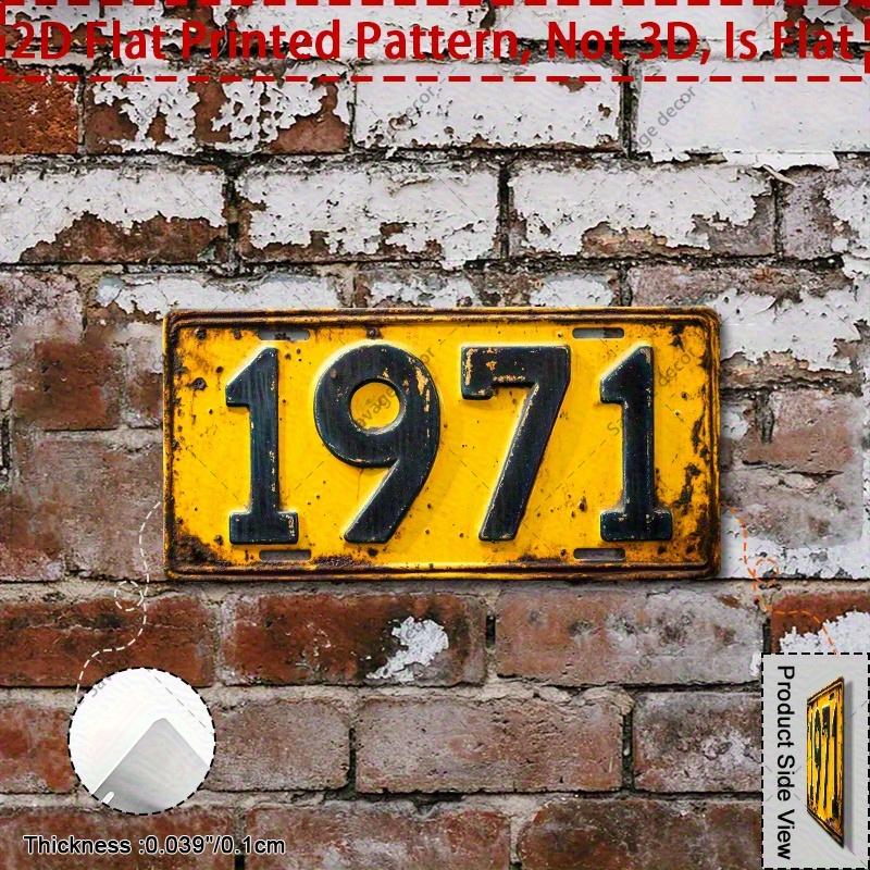 D Flat D FlatD Flat Retro Metal Sign Rustic Yellow Aluminum Wall Decoration x cm Easy to Hang Windproo 15x30cm(5.9x7.8inch)
D Flat D FlatD Flat Retro Metal Sign Rustic Yellow Aluminum Wall Decoration x cm Easy to Hang Windproo 15x30cm(5.9x7.8inch)
