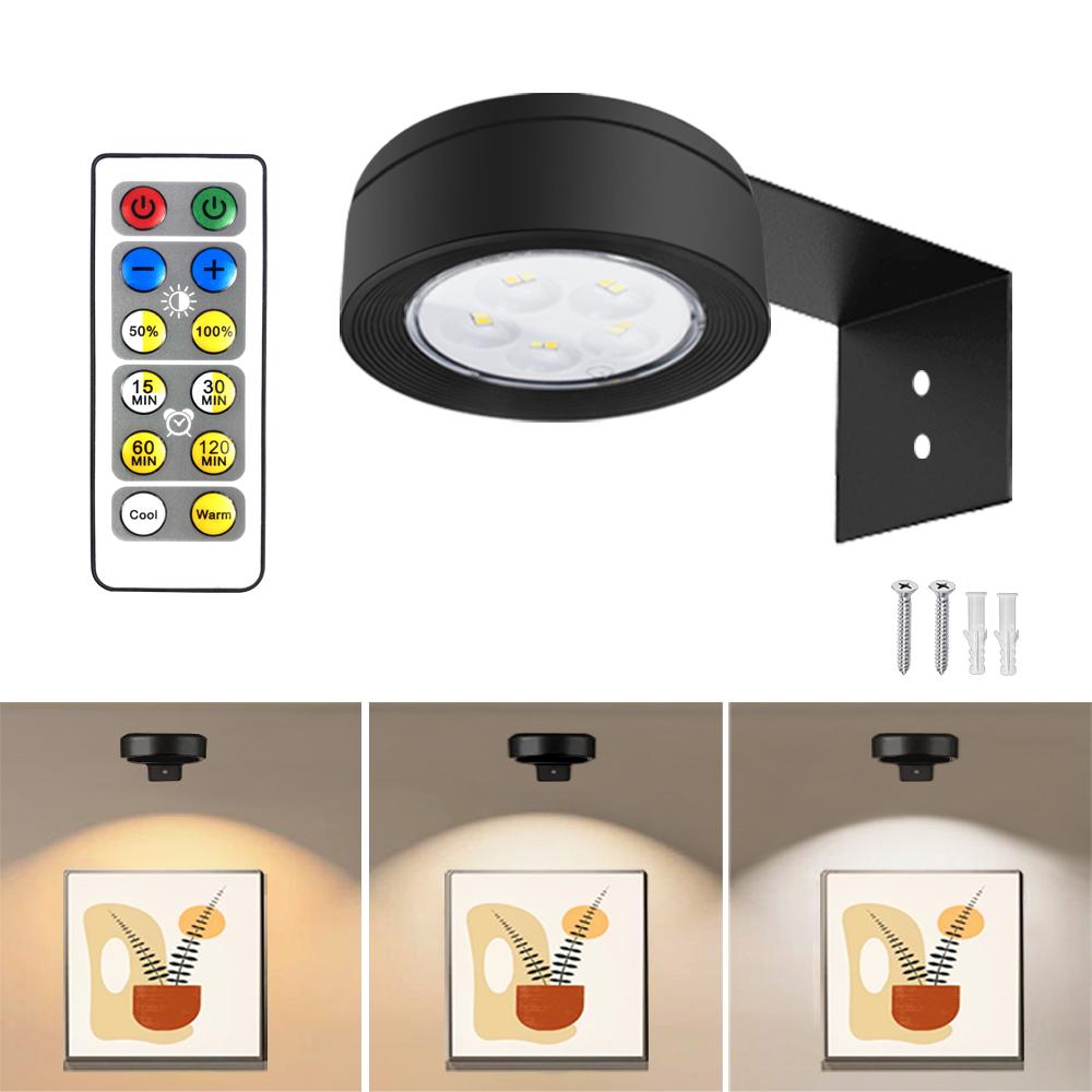 LED Night Light 3-Color Painting Light Closet Light Dimmable Brightness Rechargeable Touch Remote Control Night Light Pat Light
LED Night Light 3-Color Painting Light Closet Light Dimmable Brightness Rechargeable Touch Remote Control Night Light Pat Light