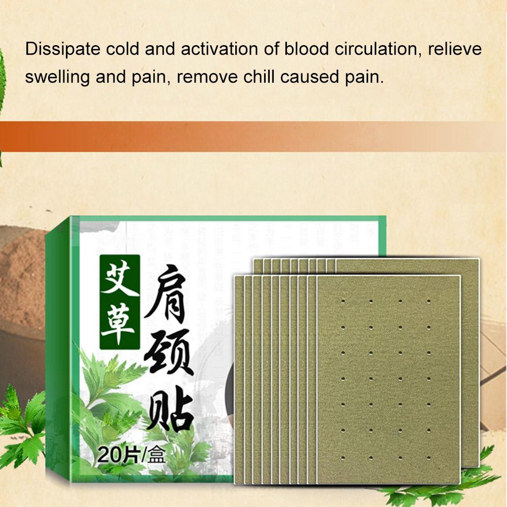 20PCS Natural Moxibustion Stickers Pain Relief Patch for Neck & Shoulder & Waist & Leg Moxa Health Care Pad
20PCS Natural Moxibustion Stickers Pain Relief Patch for Neck & Shoulder & Waist & Leg Moxa Health Care Pad