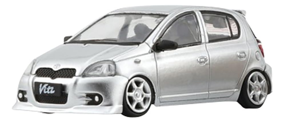 BM CREATIONS Toyota 1998 5-дверный серебристый с правым рулем готовый продукт 1/64 Vitz/Echo
BM CREATIONS Toyota 1998 5-дверный серебристый с правым рулем готовый продукт 1/64 Vitz/Echo