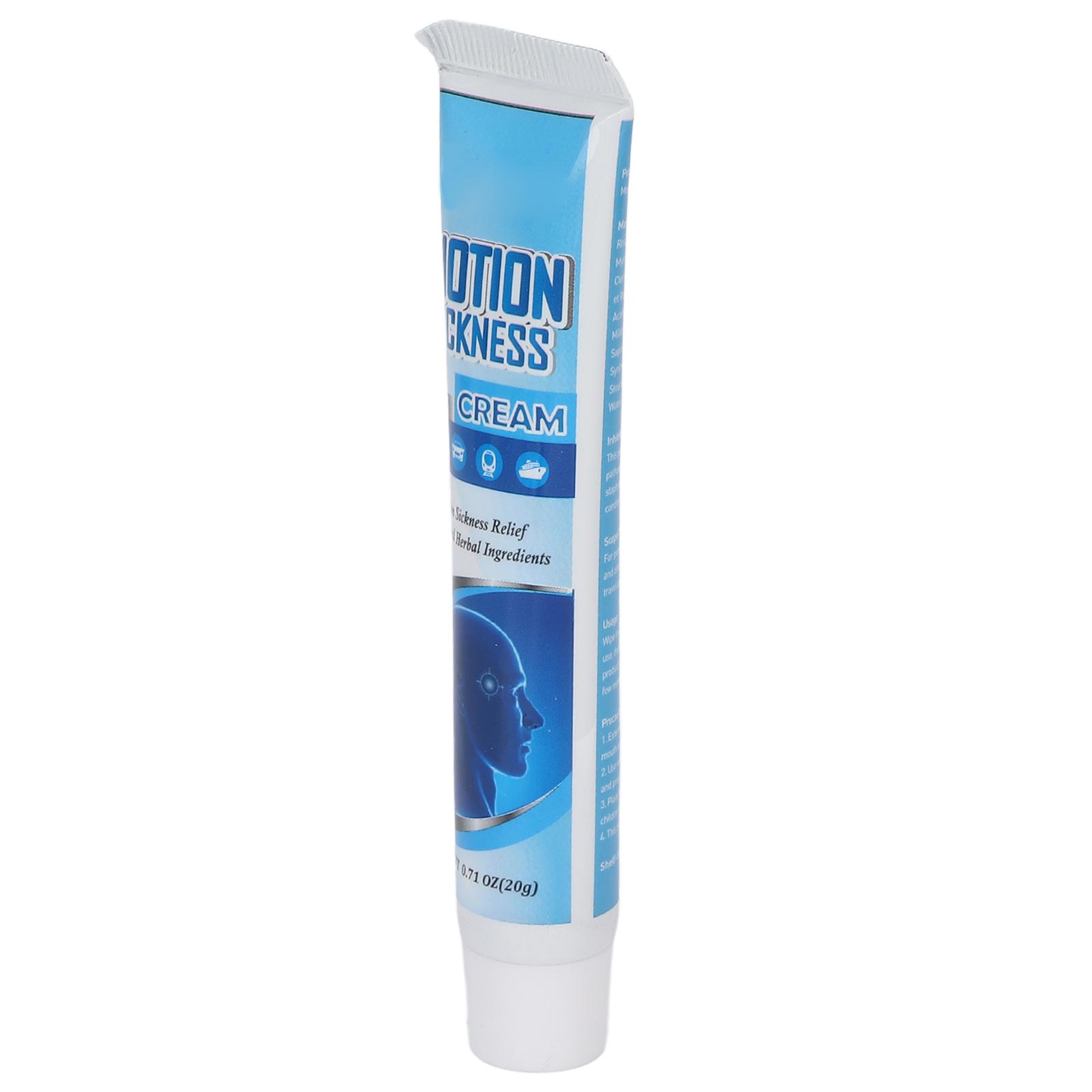 Sumifun Vertigo Ease Cream Fast Acting Nausea Dizziness Relief Portable Wake Up Cream for Outdoor 20g
Sumifun Vertigo Ease Cream Fast Acting Nausea Dizziness Relief Portable Wake Up Cream for Outdoor 20g