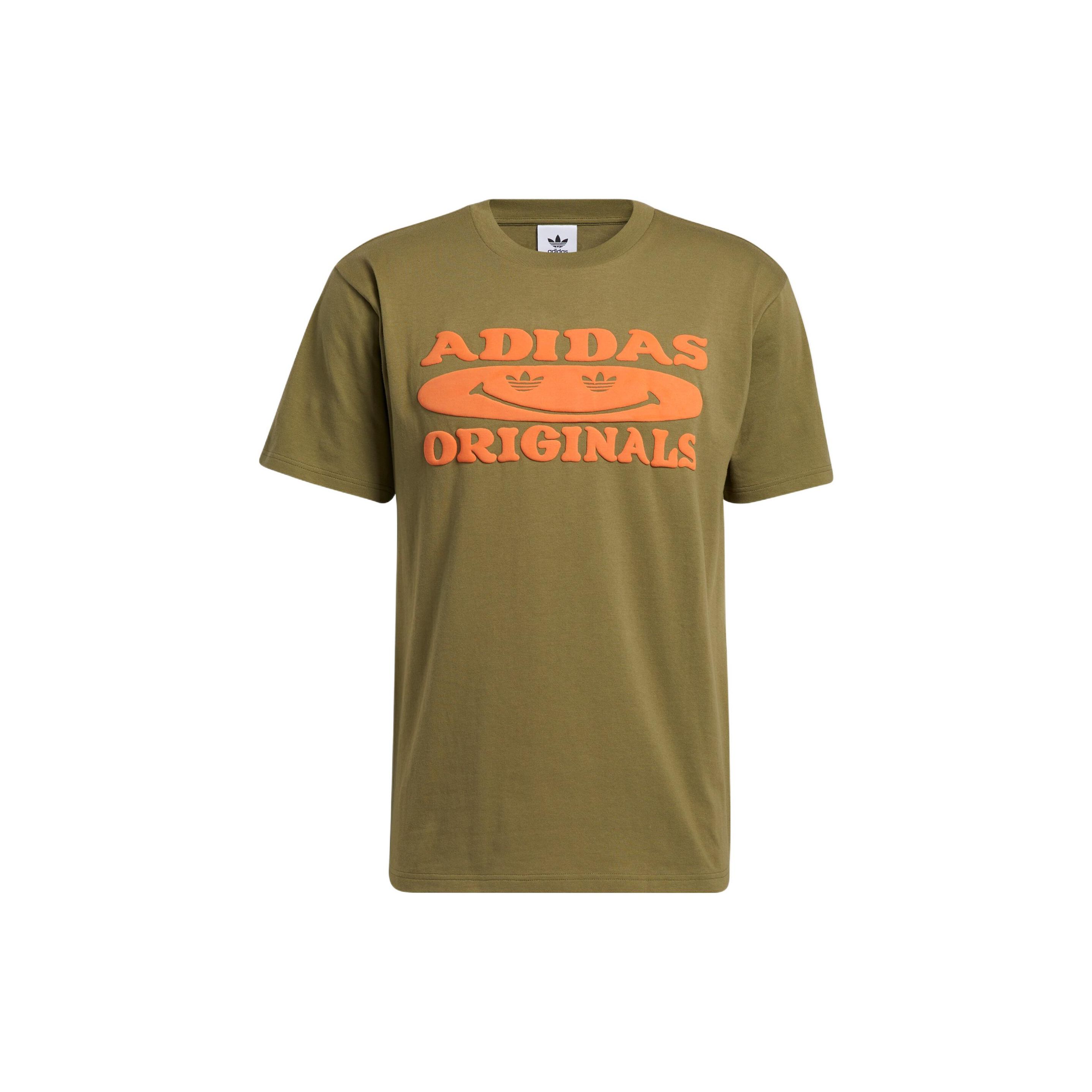 Adidas Originals Smile Logo Print Solid Color Crew Neck Short Sleeve T-Shirt Men Tops Olive H32319 L
Adidas Originals Smile Logo Print Solid Color Crew Neck Short Sleeve T-Shirt Men Tops Olive H32319 L