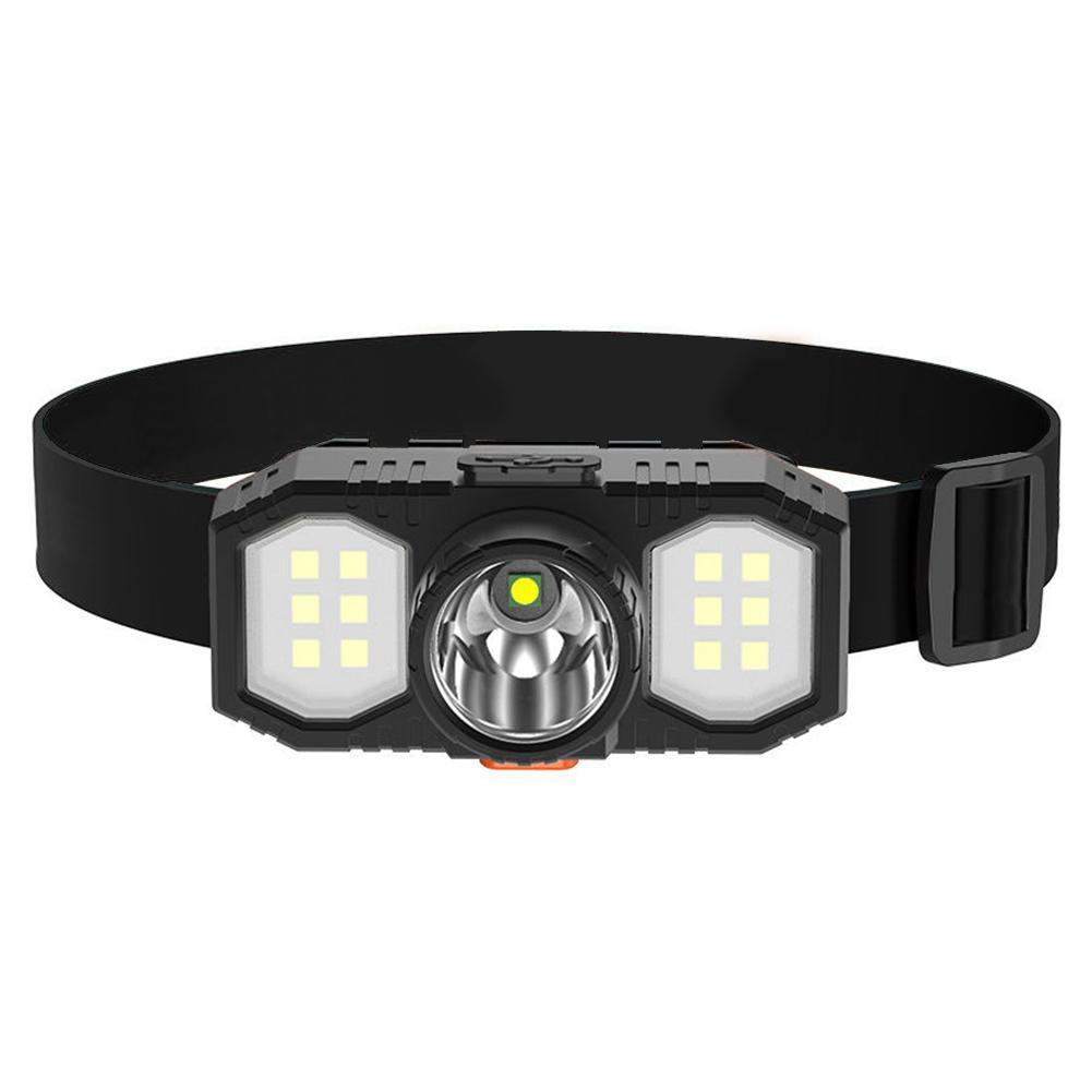 XPE+COB LED Powerful Headlamp Flashlight 3 Gears Powerful Headlight Torch Adjustable Angle Camping Head Light for Night Fishing чорний
XPE+COB LED Powerful Headlamp Flashlight 3 Gears Powerful Headlight Torch Adjustable Angle Camping Head Light for Night Fishing чорний