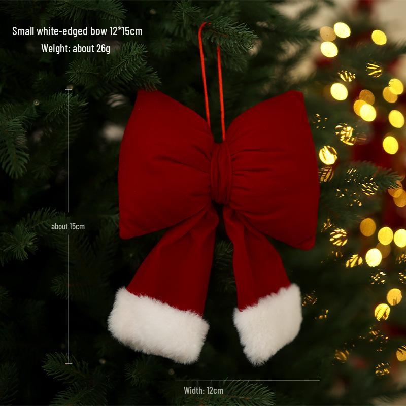 Large Red Plush Bow Christmas Tree Ornaments & Hotel Window Decorations
Large Red Plush Bow Christmas Tree Ornaments & Hotel Window Decorations