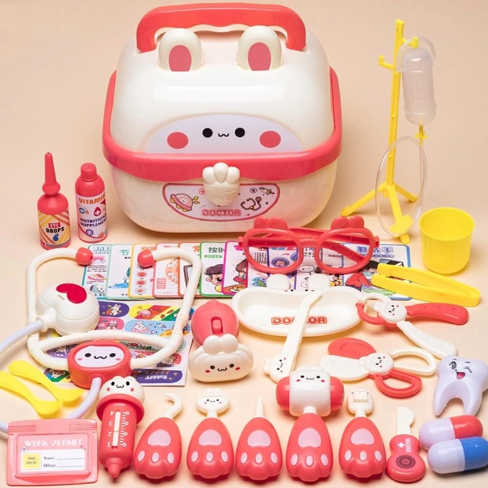 Simulation Dentist Box Doctor Pretend Role Play Kit Nurse Tools Bag Toys Kids Gift розовый
Simulation Dentist Box Doctor Pretend Role Play Kit Nurse Tools Bag Toys Kids Gift розовый