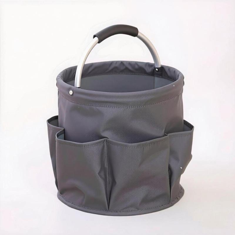 Foldable Gardening Tool Bag Portable Camping Picnic Storage Basket Home Storage Bag with Pockets 28 x 28cm сірий
Foldable Gardening Tool Bag Portable Camping Picnic Storage Basket Home Storage Bag with Pockets 28 x 28cm сірий