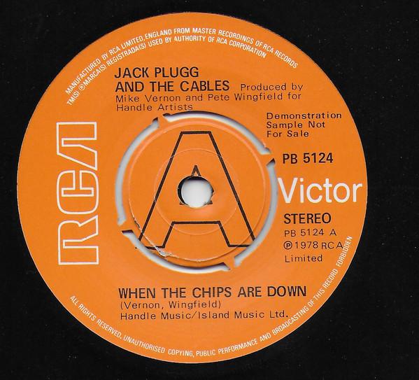 7-дюймовая пластинка JACK PLUGG THE CABLES When The Chips Are Down PB5124 RCA 1978 UK Rock Б/у
7-дюймовая пластинка JACK PLUGG THE CABLES When The Chips Are Down PB5124 RCA 1978 UK Rock Б/у