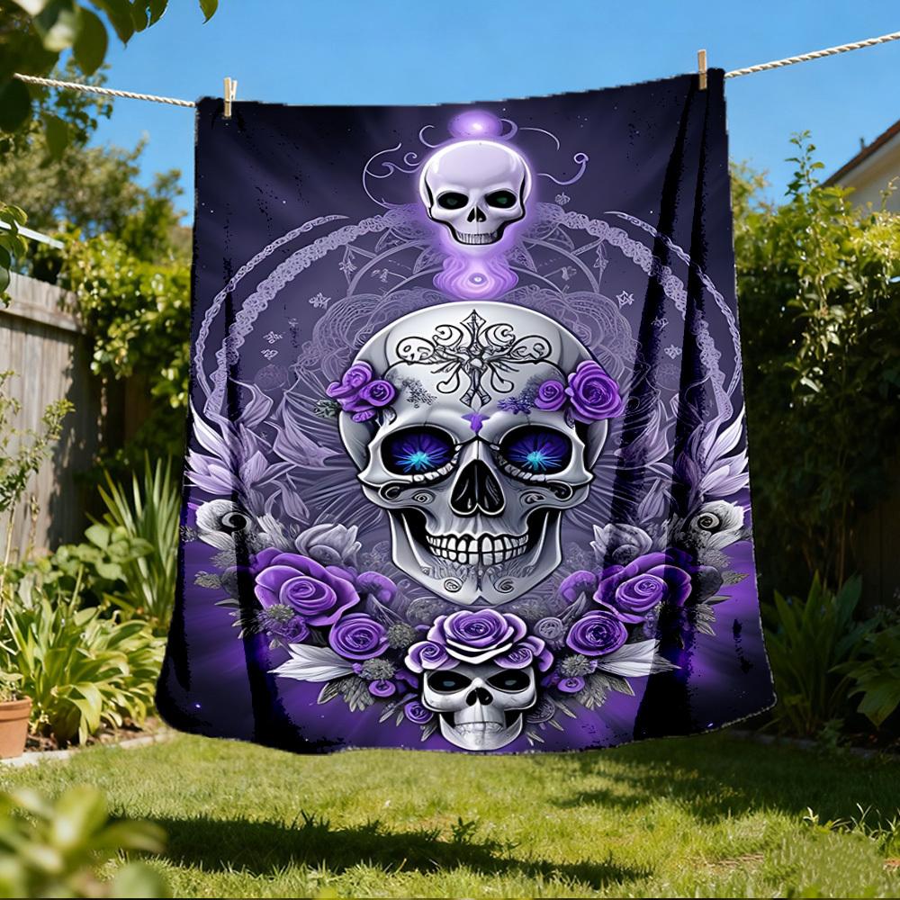 1pc Skull Artwork Outdoor Flannel Blanket , Machine Washable Perfect Gift for Birthday , Holiday Travel Accessory , Durable Material 80x120cm
1pc Skull Artwork Outdoor Flannel Blanket , Machine Washable Perfect Gift for Birthday , Holiday Travel Accessory , Durable Material 80x120cm