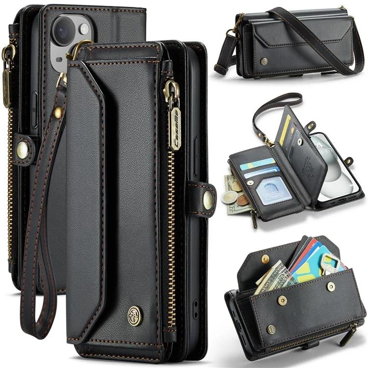 CASEME C36 Series для iPhone 15 Чехол Магнитная Сумочка Кожаный Чехол для Телефона Блокировка RFID
CASEME C36 Series для iPhone 15 Чехол Магнитная Сумочка Кожаный Чехол для Телефона Блокировка RFID