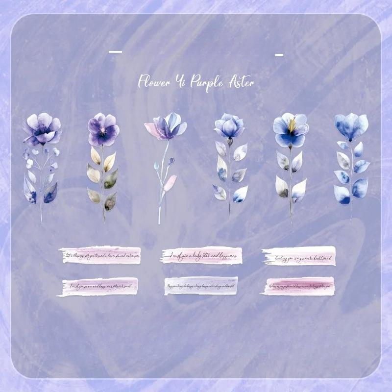 12 Sheets INS Plant Flower Scrapbooking Materials PET Sticker Pack Junk Journal Collage Decorative Aesthetic Stationery Stickers
12 Sheets INS Plant Flower Scrapbooking Materials PET Sticker Pack Junk Journal Collage Decorative Aesthetic Stationery Stickers