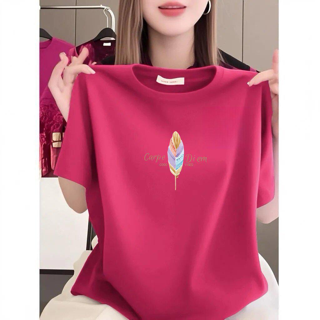 Elegant Women s Round Neck Printed Short-Sleeve T-Shirt – Versatile, Slimming, Age-Defying Casual Top XL
Elegant Women s Round Neck Printed Short-Sleeve T-Shirt – Versatile, Slimming, Age-Defying Casual Top XL