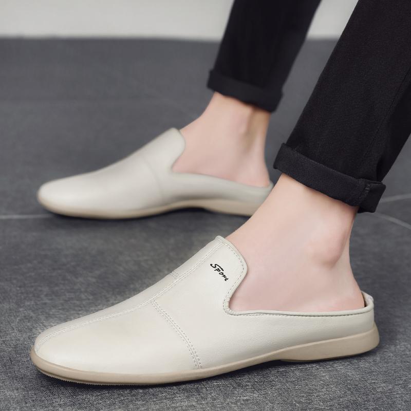 Fashion Summer Fashion Half Shoes for Men Slippers Genuine Leather Loafers Shoe Man Moccasins Comfort Non-slip Male Driving Casual Shoes 38 синий
Fashion Summer Fashion Half Shoes for Men Slippers Genuine Leather Loafers Shoe Man Moccasins Comfort Non-slip Male Driving Casual Shoes 38 синий