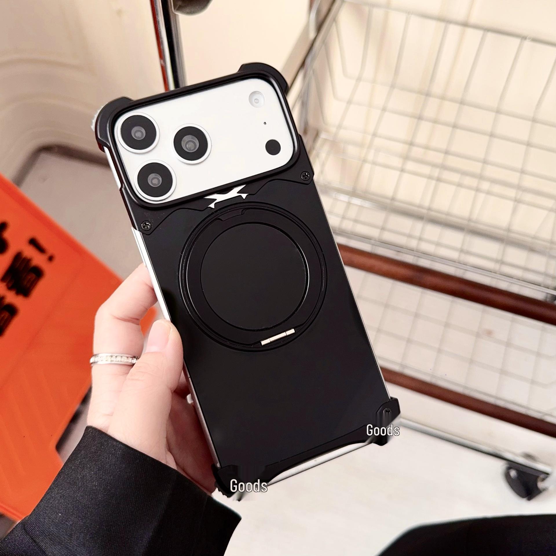Compatible with iPhone 17 Pro Max: Magnetic 16 Pro Metal 360° Rotating Bracket Case with Lens Protector. 17 Pro чёрный/красный
Compatible with iPhone 17 Pro Max: Magnetic 16 Pro Metal 360° Rotating Bracket Case with Lens Protector. 17 Pro чёрный/красный