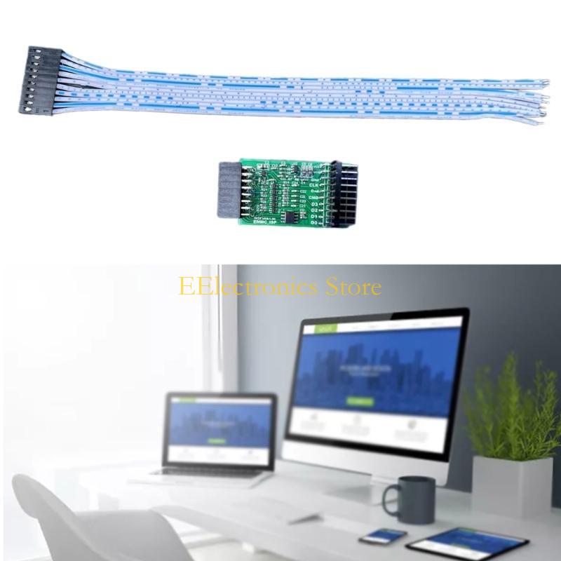 B03C XGecu EMMC-ISP VER1.00 Адаптер Ефективний Для Насадки Програматора T48 Підвищує Ефективність Програмування China Mainland
B03C XGecu EMMC-ISP VER1.00 Адаптер Ефективний Для Насадки Програматора T48 Підвищує Ефективність Програмування China Mainland