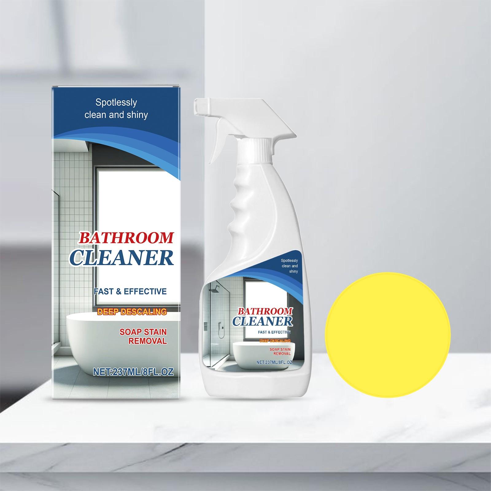 Bathroom Cleaner, Bathroom Descaling Agent, Efficient Bathroom Cleaner, Effective In Cleaning Water Stains And Dirt, Lime Purification Surface,237ml, One Size білий
Bathroom Cleaner, Bathroom Descaling Agent, Efficient Bathroom Cleaner, Effective In Cleaning Water Stains And Dirt, Lime Purification Surface,237ml, One Size білий