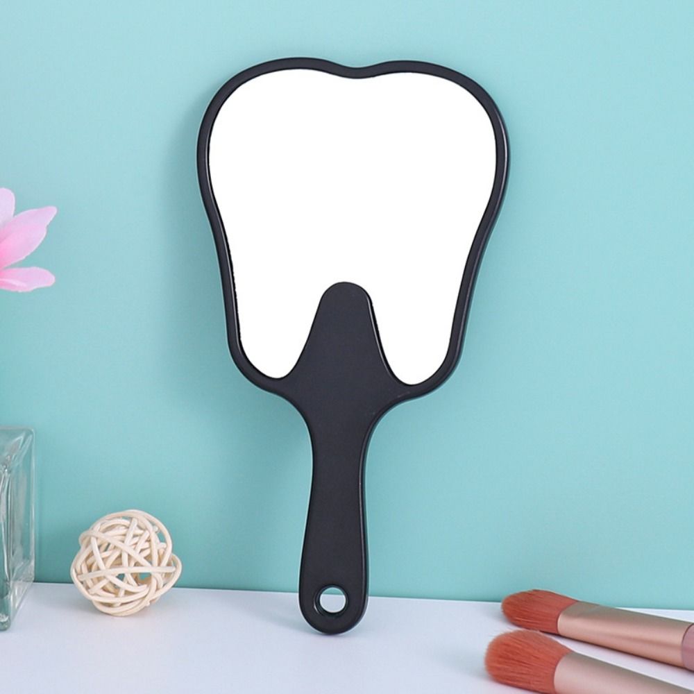 Mini Tooth-shaped Mirror High-definition Portable Makeup Mirror Handheld Sector Mirror Women Light Blue-2
Mini Tooth-shaped Mirror High-definition Portable Makeup Mirror Handheld Sector Mirror Women Light Blue-2
