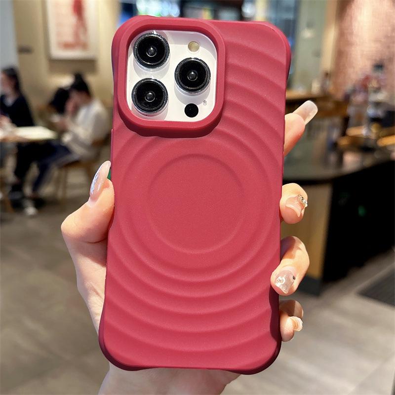 Apple iPhone 17 Pro Max Liquid Wave Magnetic Case, Skin Feel, Drop-Proof, Soft Corners, Fits iPhone 16, 15 15Plus
Apple iPhone 17 Pro Max Liquid Wave Magnetic Case, Skin Feel, Drop-Proof, Soft Corners, Fits iPhone 16, 15 15Plus