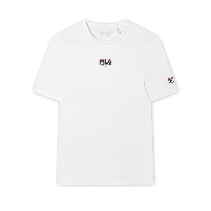 Fila Футболка мужская повседневная для пригородных поездок Original Series, белая F51M439114AWT
Fila Футболка мужская повседневная для пригородных поездок Original Series, белая F51M439114AWT