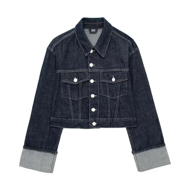 European and American cross-border women s clothing wholesale women s fashion curled sleeves denim jacket jacket curled trousers jeans set XS синий
European and American cross-border women s clothing wholesale women s fashion curled sleeves denim jacket jacket curled trousers jeans set XS синий