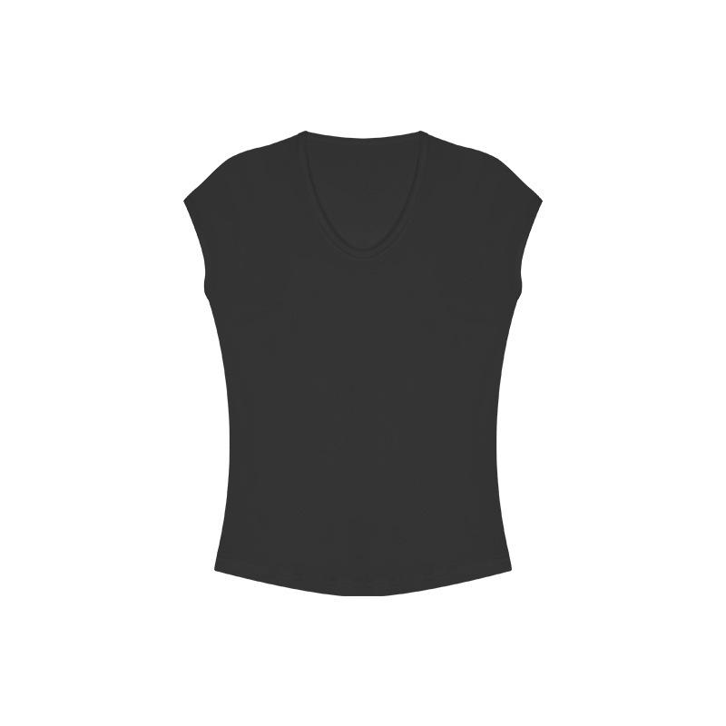 2024 Women s V-Neck Irregular Slim-Fit Short-Sleeve Top M чорний
2024 Women s V-Neck Irregular Slim-Fit Short-Sleeve Top M чорний