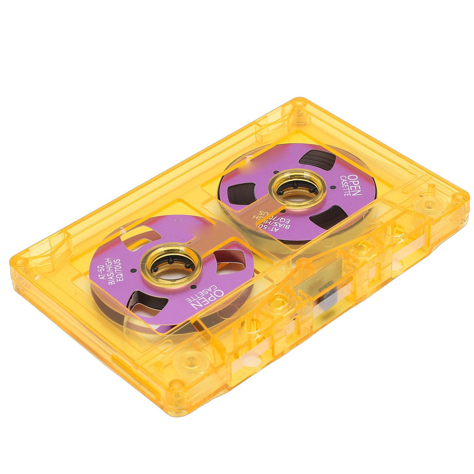 Blank Cassette Tape Reel to Reel Metal 50 Minutes Blank Recording Tape with Transparent Box for Music Recording
Blank Cassette Tape Reel to Reel Metal 50 Minutes Blank Recording Tape with Transparent Box for Music Recording