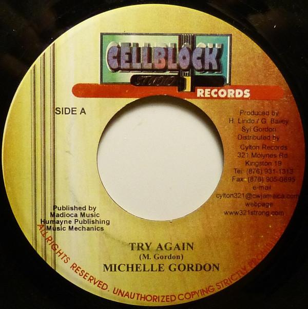 7inch Record MICHELLE GORDON - Try Again NONE Cellblock Recor Jamaica Reggae, Ska & Dub Used
7inch Record MICHELLE GORDON - Try Again NONE Cellblock Recor Jamaica Reggae, Ska & Dub Used