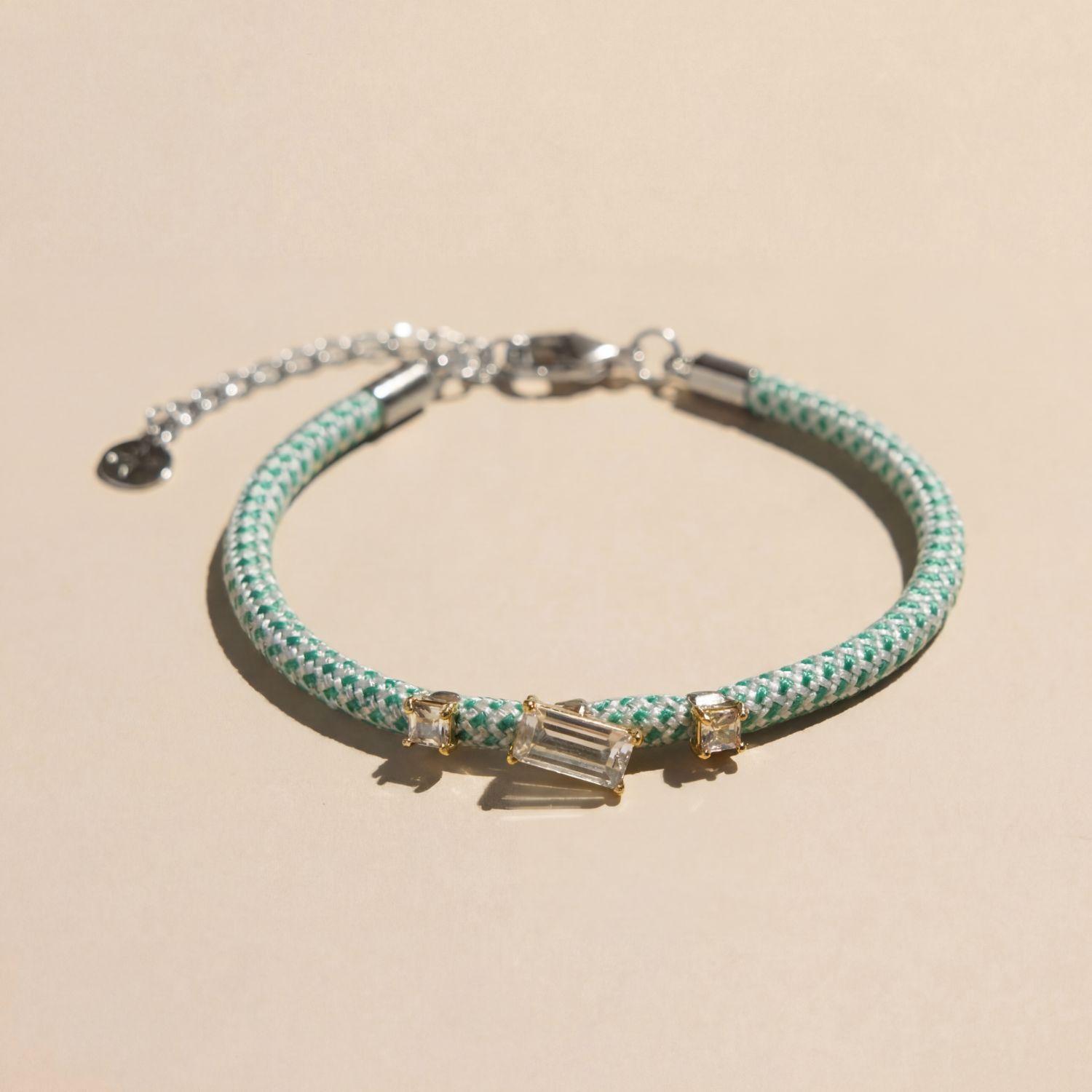 Overseas Fresh Macaron Woven Bracelet Gradual Change Color Rope Personality Zirconium Copper Women
Overseas Fresh Macaron Woven Bracelet Gradual Change Color Rope Personality Zirconium Copper Women