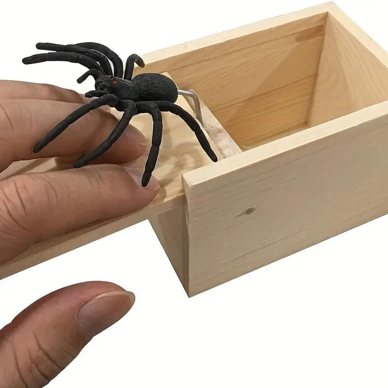 Trick Spider Fun Horror Box Деревянный паук Скрытая коробка Хэллоуин Веселая игрушка ужасов Домашний офис Ужасный трюк Игрушка коробка Прыгающий паук
Trick Spider Fun Horror Box Деревянный паук Скрытая коробка Хэллоуин Веселая игрушка ужасов Домашний офис Ужасный трюк Игрушка коробка Прыгающий паук