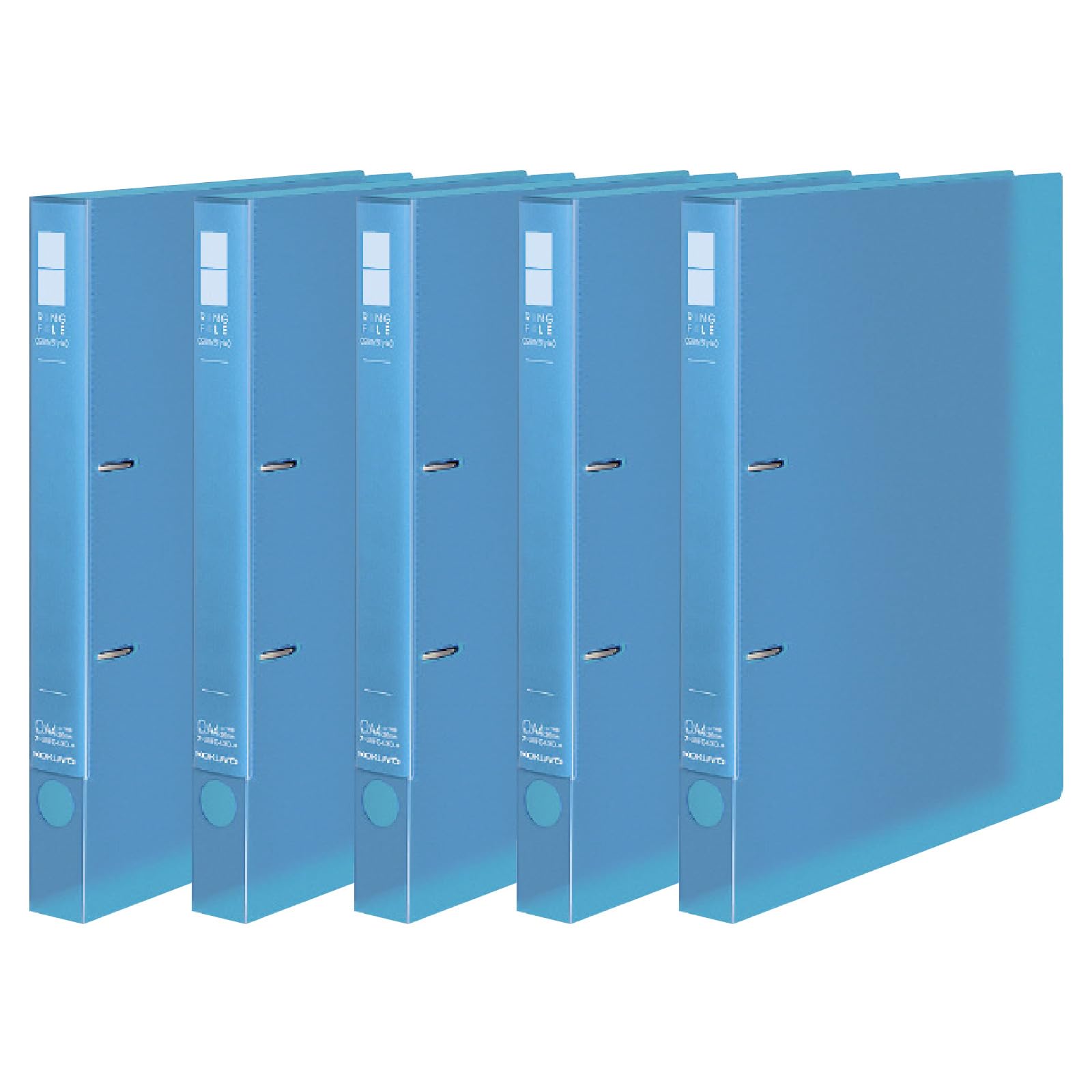 KOKUYO File Ring File Slim A4 Vertical 220 Sheet Holder 2 Holes Light Blue Set of 5 F-URFC430LBX5
KOKUYO File Ring File Slim A4 Vertical 220 Sheet Holder 2 Holes Light Blue Set of 5 F-URFC430LBX5