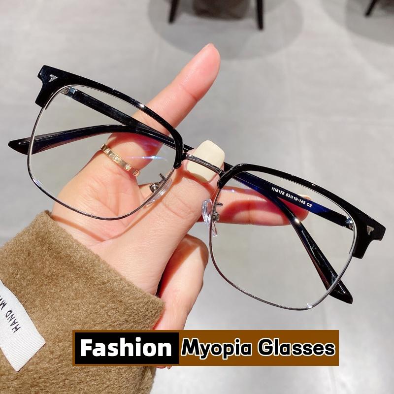 Fashion Minus Diopter Eyeglasses for Men Women Luxury Metal Heart Shape Myopia Glasses Vintage Anti-blue Light Nearsight Eyewear
Fashion Minus Diopter Eyeglasses for Men Women Luxury Metal Heart Shape Myopia Glasses Vintage Anti-blue Light Nearsight Eyewear