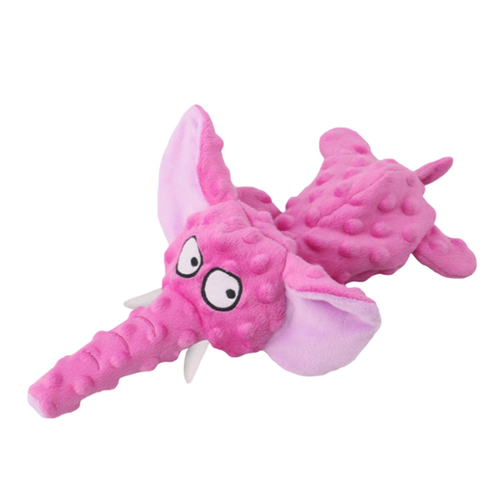 Plush Elephant Dog Toy with Squeaker Durable Soft Stuffed Animal Chew Toy for Medium Large Dogs Interactive Pet Toy One Size
Plush Elephant Dog Toy with Squeaker Durable Soft Stuffed Animal Chew Toy for Medium Large Dogs Interactive Pet Toy One Size
