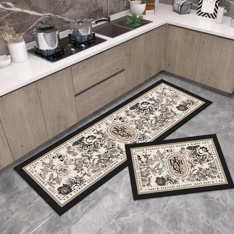 VIKAMA 1/2PCS Vintage Printed Crystal Velvet Floor Mat Strip Kitchen Rug Balcony Corridor Floor Mat Home Decor Entrance Door Mat 40X60CM 1PC
VIKAMA 1/2PCS Vintage Printed Crystal Velvet Floor Mat Strip Kitchen Rug Balcony Corridor Floor Mat Home Decor Entrance Door Mat 40X60CM 1PC
