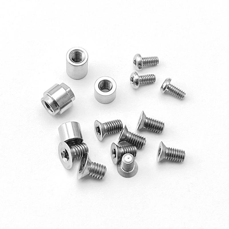 1 комплект накладок на руків я ножа, повний набір титанових гвинтів для Spyderco Yojimbo 2 (CPM S30V) Складний ніж Інструмент Запчастини Аксесуари срібний
1 комплект накладок на руків я ножа, повний набір титанових гвинтів для Spyderco Yojimbo 2 (CPM S30V) Складний ніж Інструмент Запчастини Аксесуари срібний