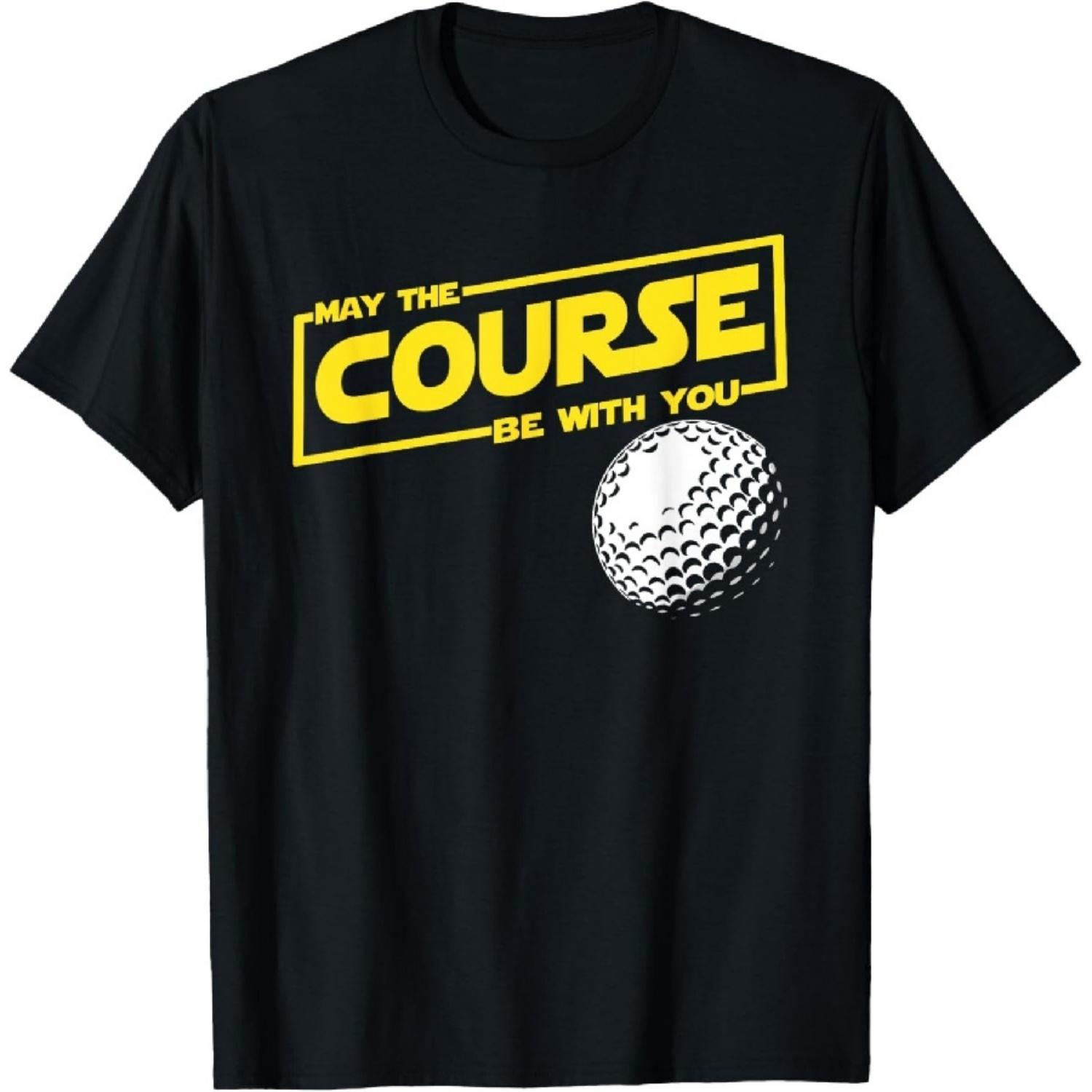 May the course be funny golf with you T-Shirt S
May the course be funny golf with you T-Shirt S