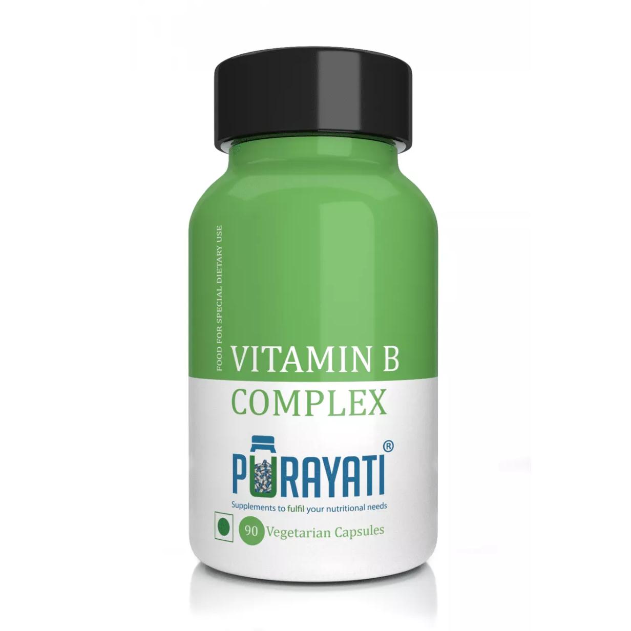 Vitamin B complex (90 cap), Vitamin B Complex Purayati
Vitamin B complex (90 cap), Vitamin B Complex Purayati