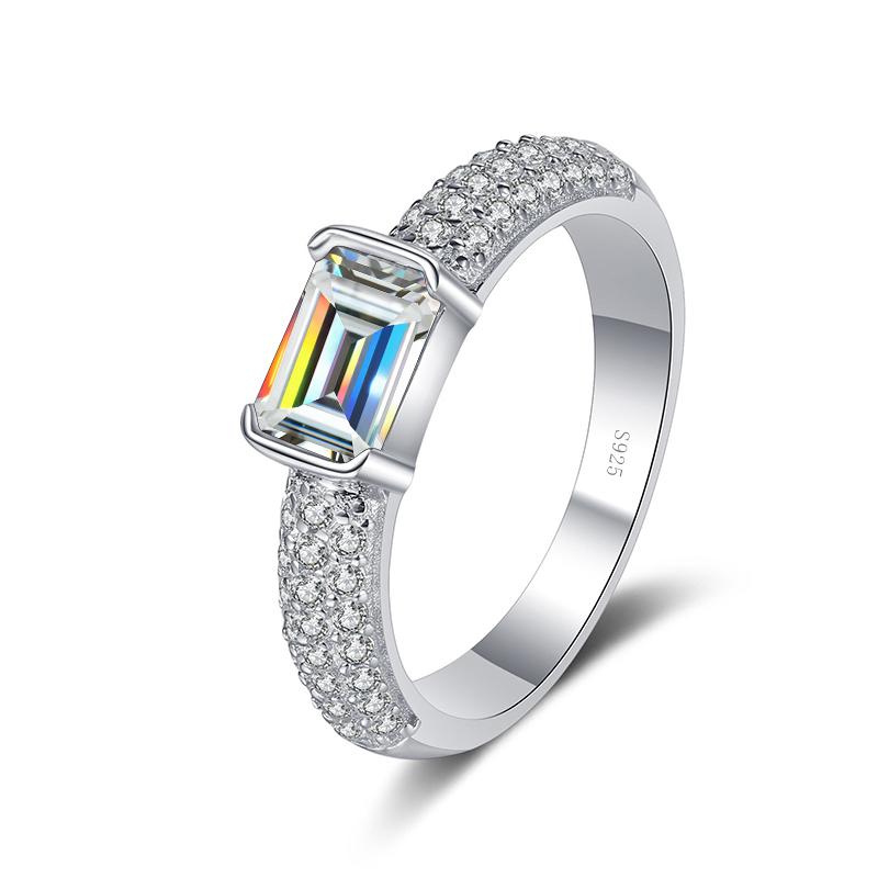 Bague Ringen 1ct D Цвет Изумрудное Кольцо Муассанит Стерлингового Серебра 925 пробы с Платиновым Покрытием Обручальные Кольца Для Женщин Ювелирные Изделия 1ct No.7 белый
Bague Ringen 1ct D Цвет Изумрудное Кольцо Муассанит Стерлингового Серебра 925 пробы с Платиновым Покрытием Обручальные Кольца Для Женщин Ювелирные Изделия 1ct No.7 белый