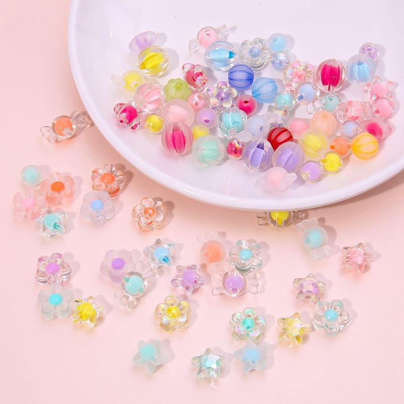 Acrylic Pentagram Flower Beads for Handmade DIY Jewelry - Necklace & Earring Accessories One Pack
Acrylic Pentagram Flower Beads for Handmade DIY Jewelry - Necklace & Earring Accessories One Pack