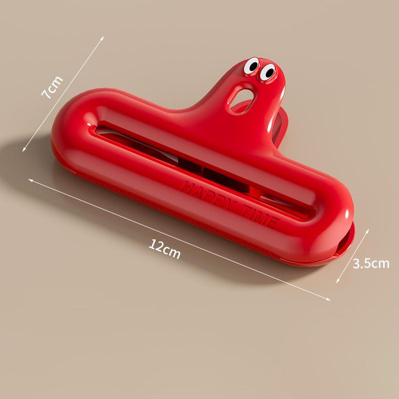 Креативный зажим для запечатывания пакетов, бытовое хранение, зажим для запечатывания пакетов для еды и снеков, кавайный портативный кухонный инструмент для запечатывания пакетов
Креативный зажим для запечатывания пакетов, бытовое хранение, зажим для запечатывания пакетов для еды и снеков, кавайный портативный кухонный инструмент для запечатывания пакетов