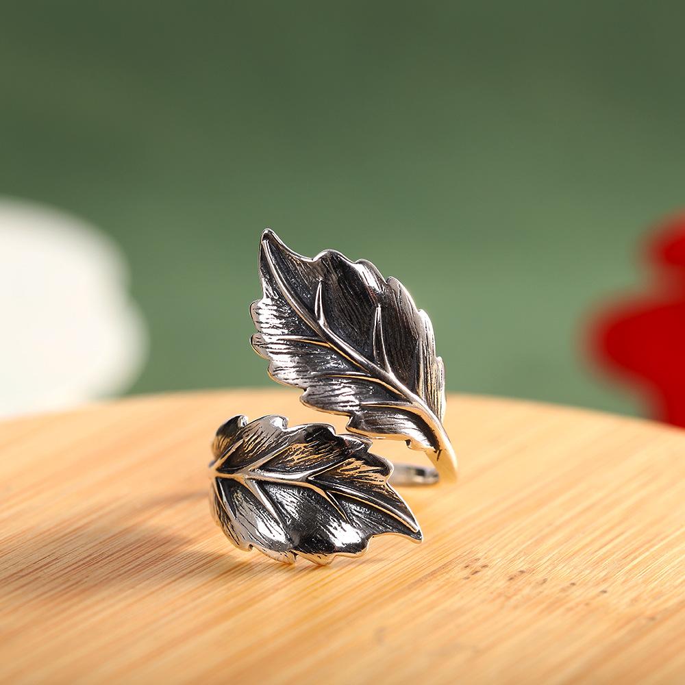 Buyee 925 Sterling Silver Male Female Big Ring Finger Elegant Gary Leaf Open Ring for Woman Men Fashion Fine Jewelry Circle Gift resizable
Buyee 925 Sterling Silver Male Female Big Ring Finger Elegant Gary Leaf Open Ring for Woman Men Fashion Fine Jewelry Circle Gift resizable